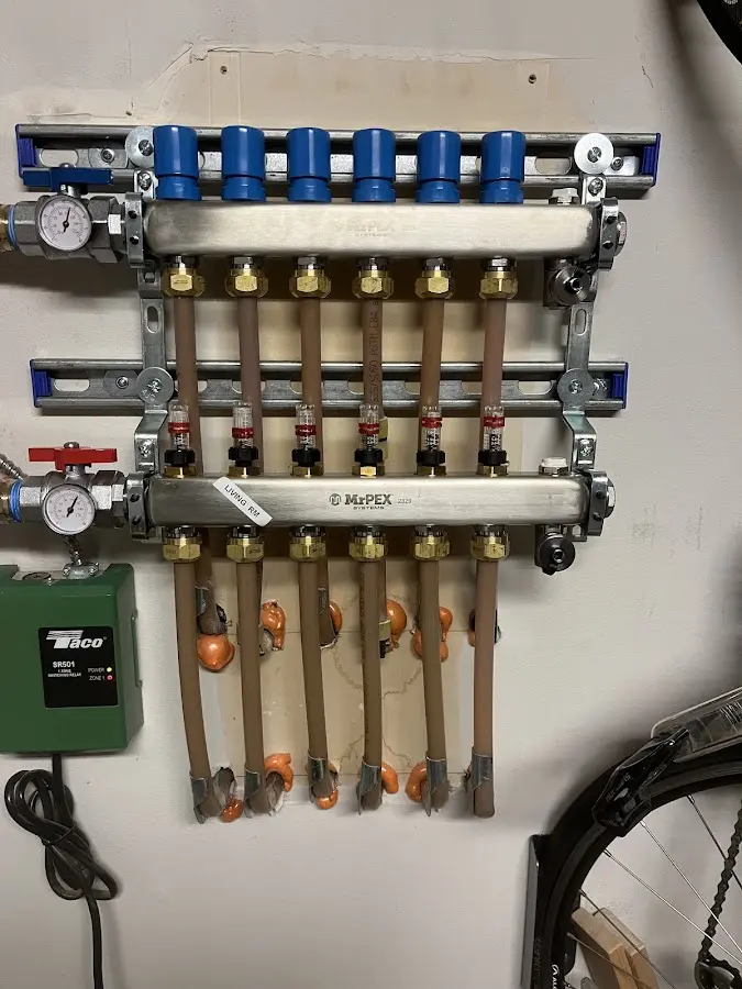 Plumber performing Leak Detection at a residential property in Clyde